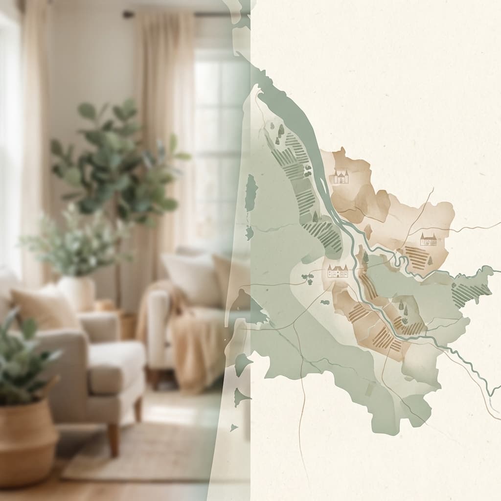Carte de la zone d'intervention La Douce Routine Bordeaux Médoc