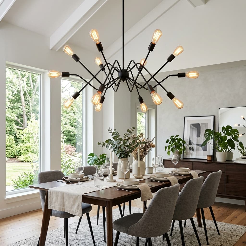 Lustre araignée design